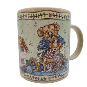 Boyds Bears Grandma Love Mug Ceramic Vintage 2000 Teddy Collectible Pottery
